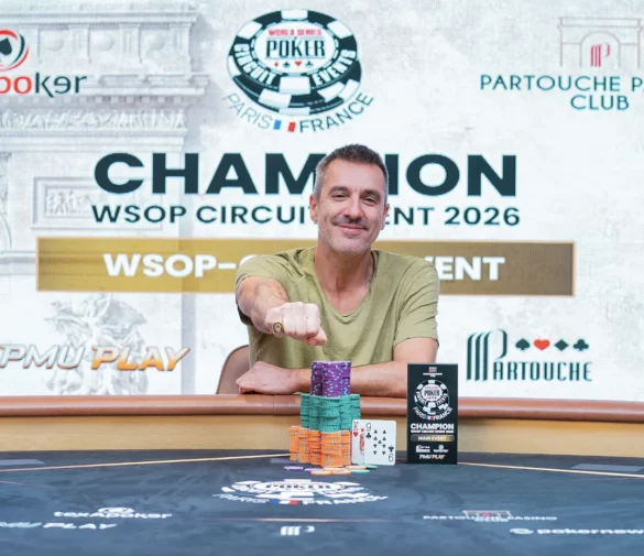Pierre Chevalier Wins Record-Breaking WSOP Circuit Paris Main Event for €260,000 at Partouche Pasino Club