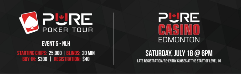 PurePokerTour6x9BookletJuly2026EDMwebhdr – NLH Side Game on Deck for Saturday Evening