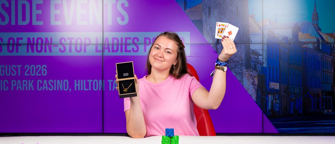Just One Year After Taking Up Poker, Agnese Barca Becomes Queen of Tallinn