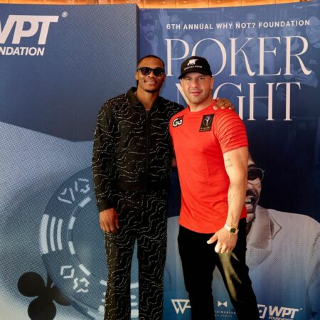 Russell Westbrook Poker Night Raises $912,500 at Fontainebleau Las Vegas as Grigorev Takes the 2026 Title
