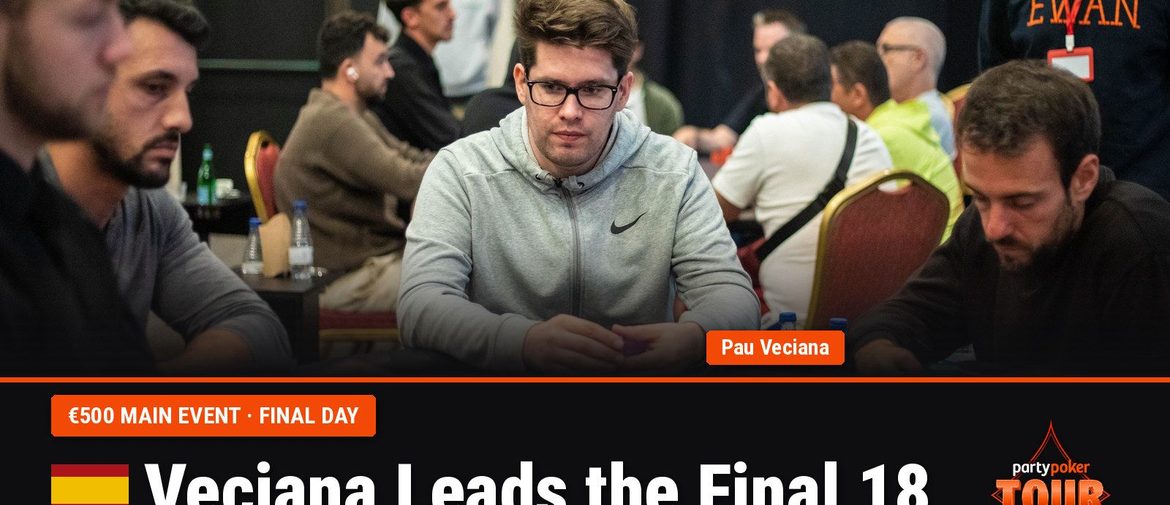 Veciana Leads Final 18 in PartyPoker Tour Castellón Main Event Final as Moschakis Wins Side Event and Pauceanu Leads Mystery Bounty