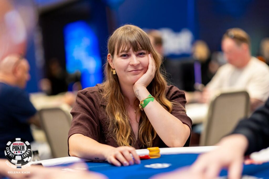 WSOPCTallinn2025€350NLHQueens(Day1)MillaTuominen(1)