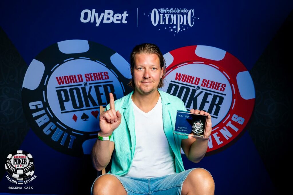 WSOPCTallinn2025event#20winnerAkuIlariLaajus(1) – Aku Laajus vei Mixed-turnauksen sunnuntaina