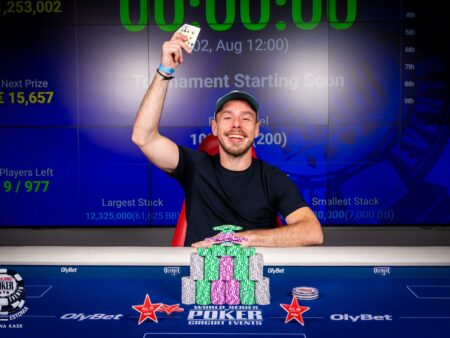 Julian Selinger Wins €1,500 Main Event During the 2026 WSOP Circuit Tallinn for €210,000