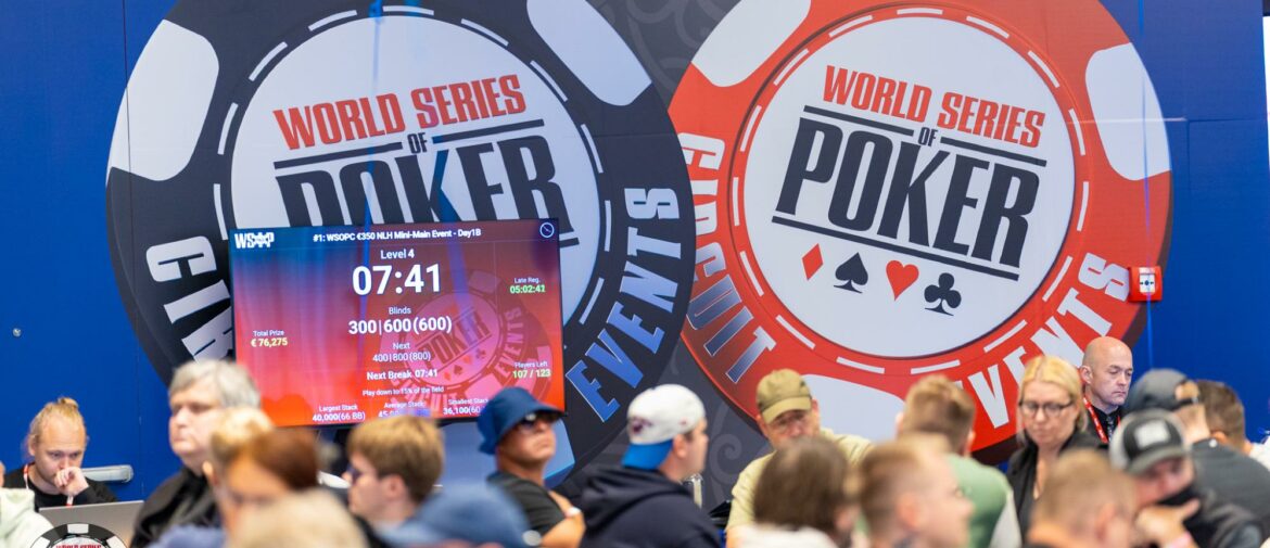 WSOP Circuit Tallinn Heats Up as Four Winners Crowned and Mini Main Event Builds Momentum