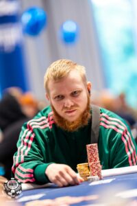 WSOPC Tallinn 2026 - Mini-Main (Day 2) - 034 - Onni Huttunen - [Credit - Elena Kask]