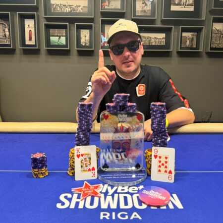 Gatis Reigass Converts Chip Lead into Victory OlyBet Showdown Riga Voodoo Opening Event