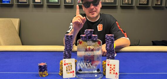 Gatis Reigass Converts Chip Lead into Victory OlyBet Showdown Riga Voodoo Opening Event