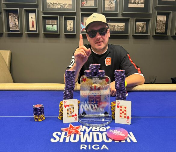 Gatis Reigass Converts Chip Lead into Victory OlyBet Showdown Riga Voodoo Opening Event