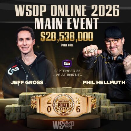 Nine Players. $3.9 Million. The WSOP Online Main Event Final Table Is Tonight at GGPoker