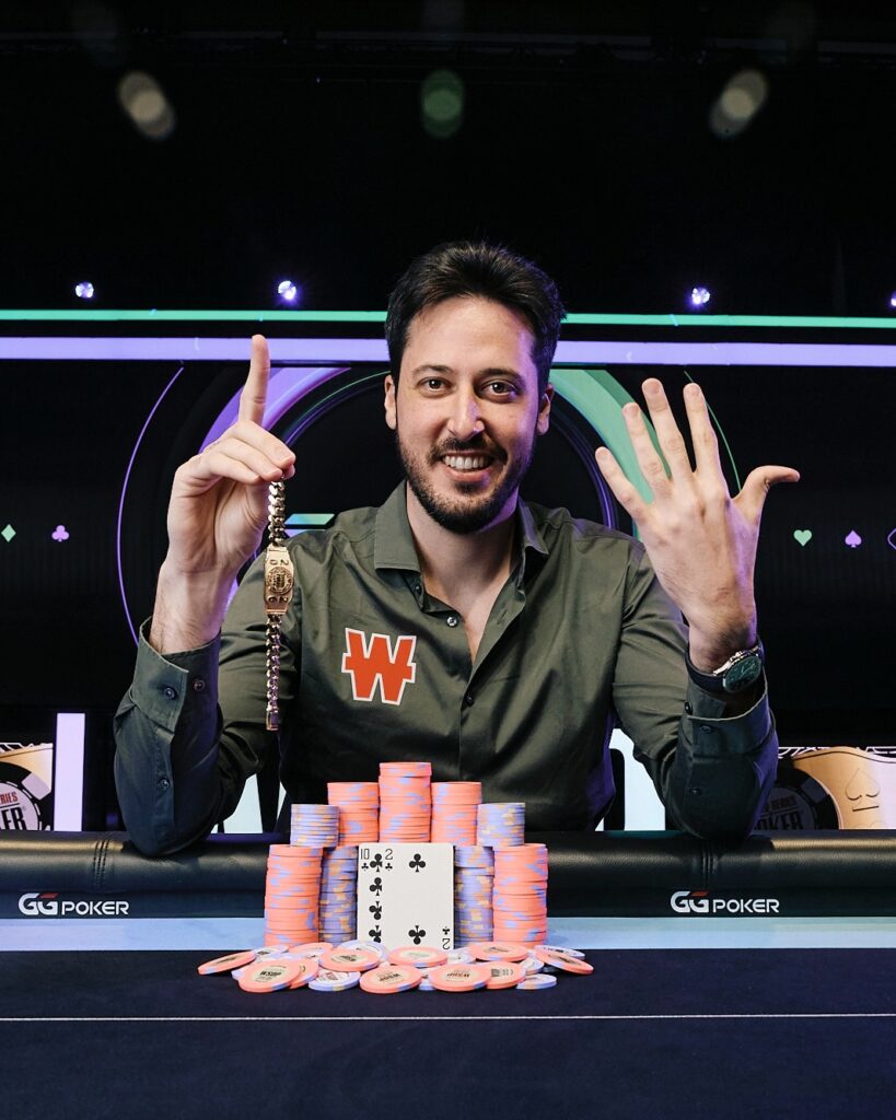 Adrian Mateos 2026 WSOP Event #41: $250,000 Super High Roller No-Limit Hold'em Final Results Bracelet Win
