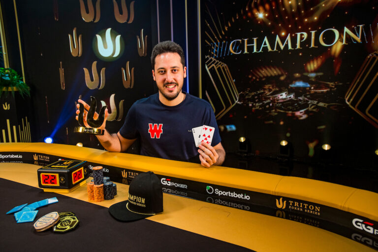 Adrian Mateos Dominates $50,000 Triton Final Table