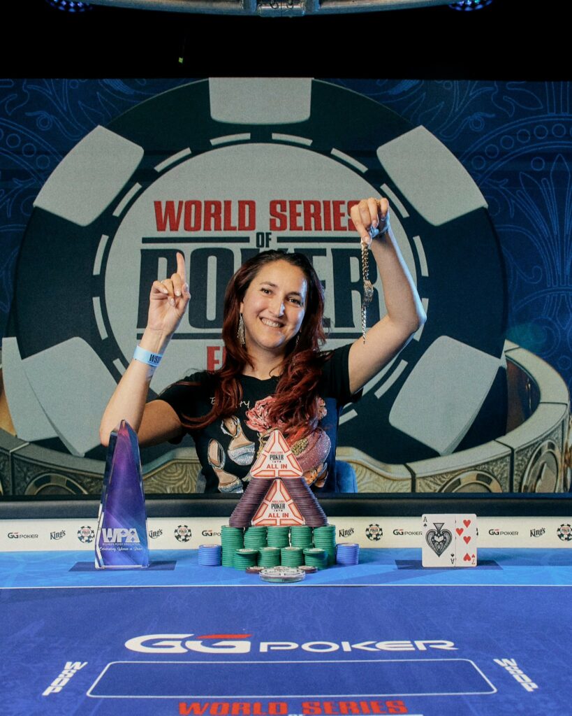 Anca Eggenberger 2026 WSOP Europe Event #6 Winner