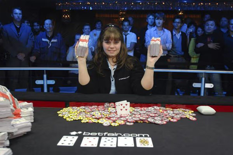 Annette Oberstad 2007 WSOP Europe Bracelet Win