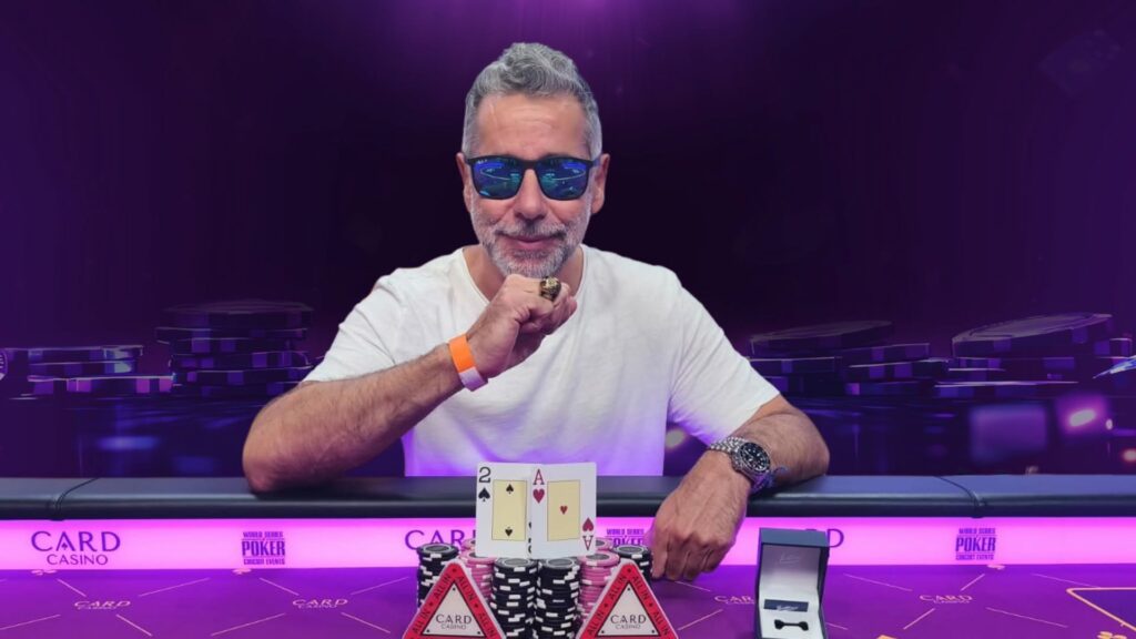 Antonio Karman 2026 WSOP Circuit Bratislava Ring Win
