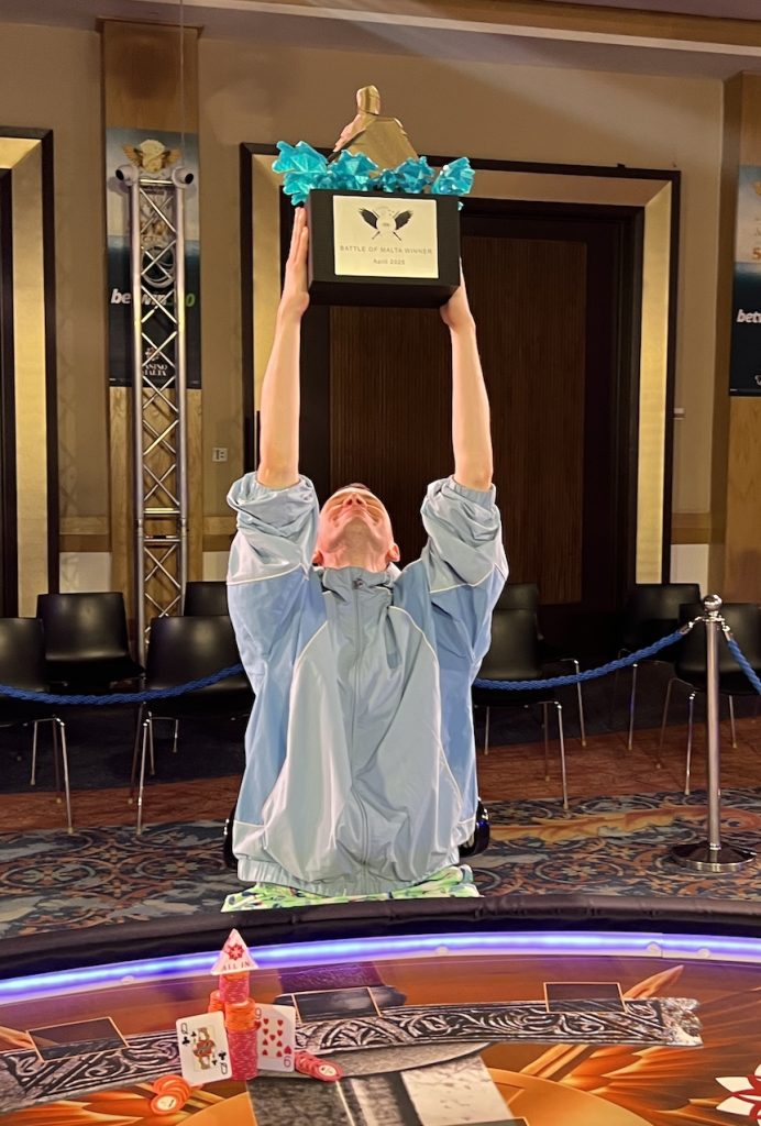 2025 Battle of Malta Spring Edition Adrian Ziemichod Celebrates Victory