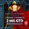 The 2026 Battle of Malta Autumn Edition: Full Schedule and €2,000,000 in Guarantees