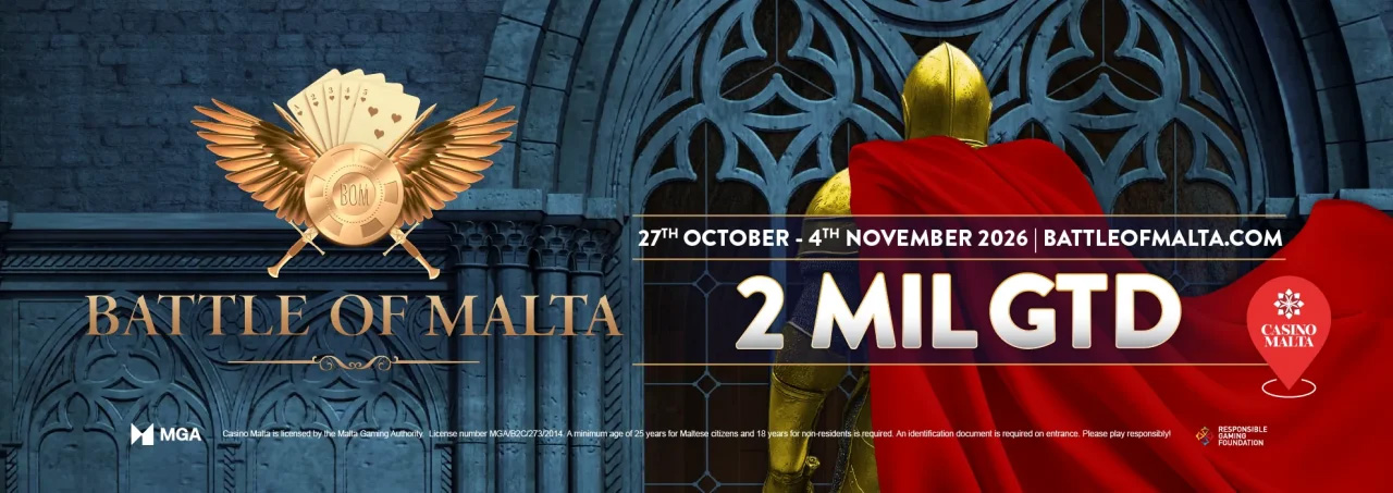 €2,000,000 GTD Battle of Malta Autumn Edition