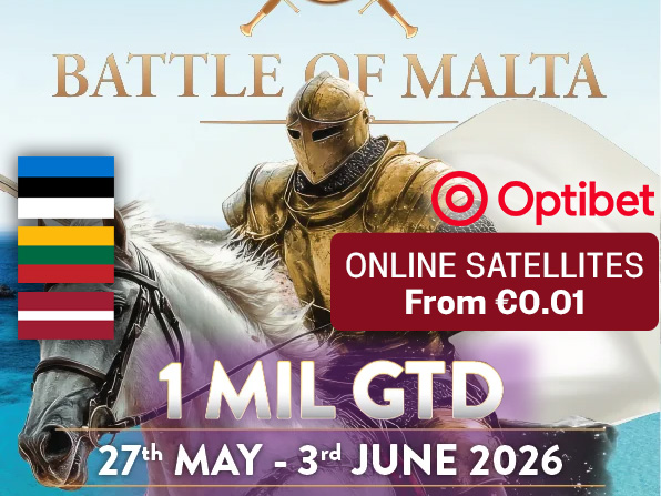Compete for a €1,500 Battle of Malta Package this Sunday on Optibet for a Mere €0,01
