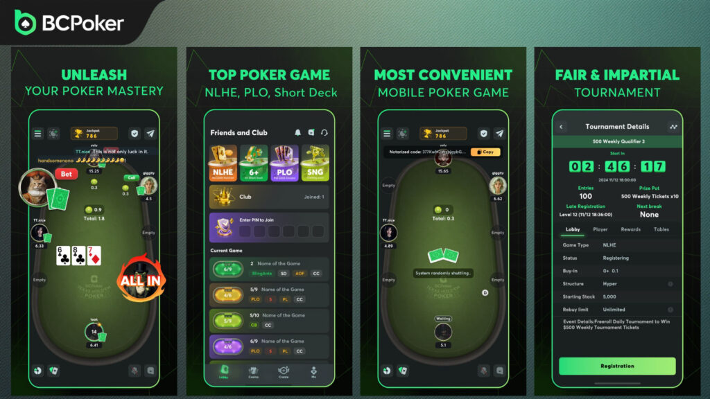 BCPoker Showcase