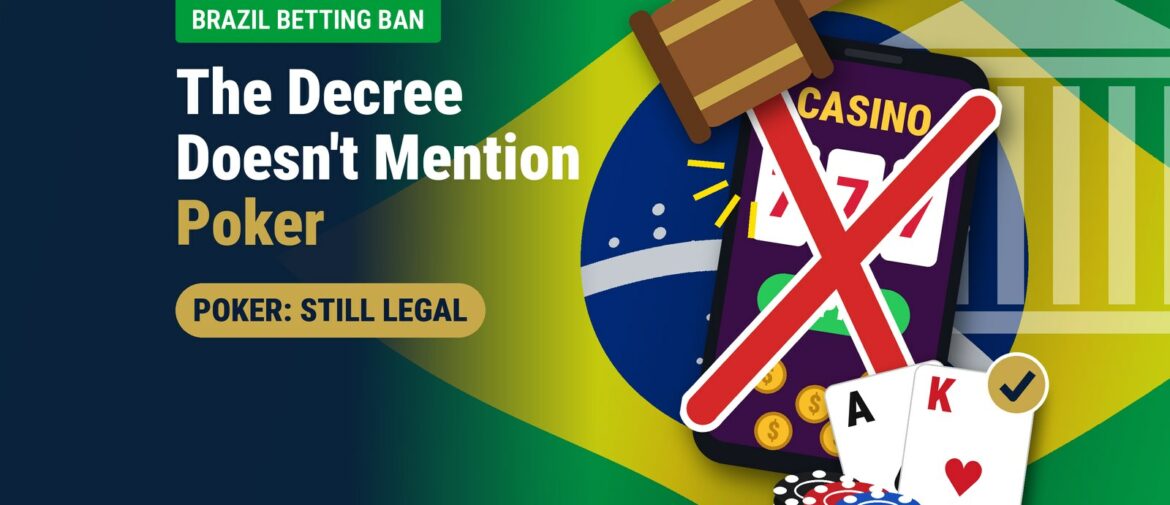 Brazil Banned Betting… Nobody Asked About Poker