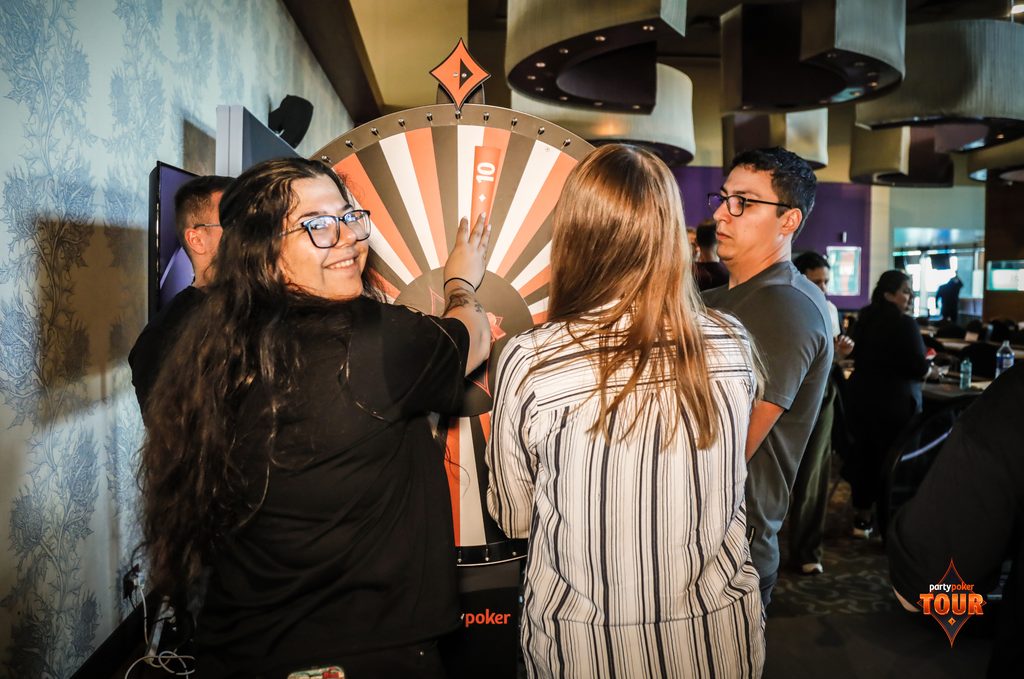 PartyPoker Tour Spin the Wheel