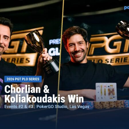 Robert Chorlian and Roussos Koliakoudakis Win at the 2026 PGT PLO Series