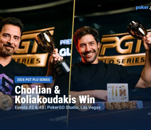 Robert Chorlian and Roussos Koliakoudakis Win at the 2026 PGT PLO Series