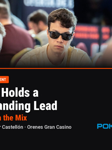 Christian Martin Holds Commanding Lead as Boatman in the Mix in PartyPoker Tour Castellón Mini Main Event