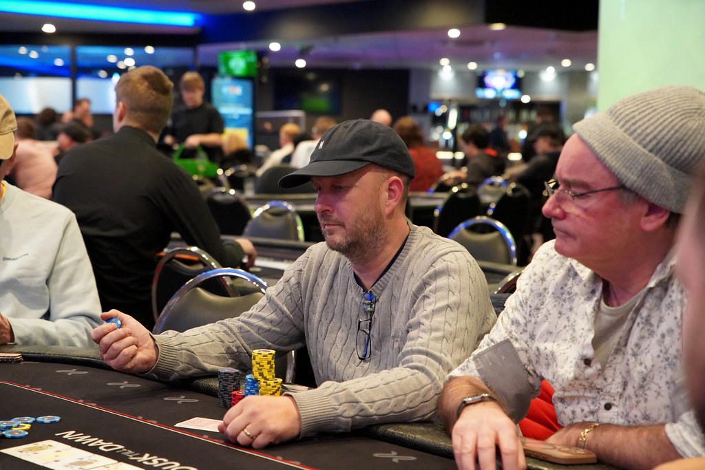 Colin Paddington during the £280 Hendon Mob Championship Nottingham.