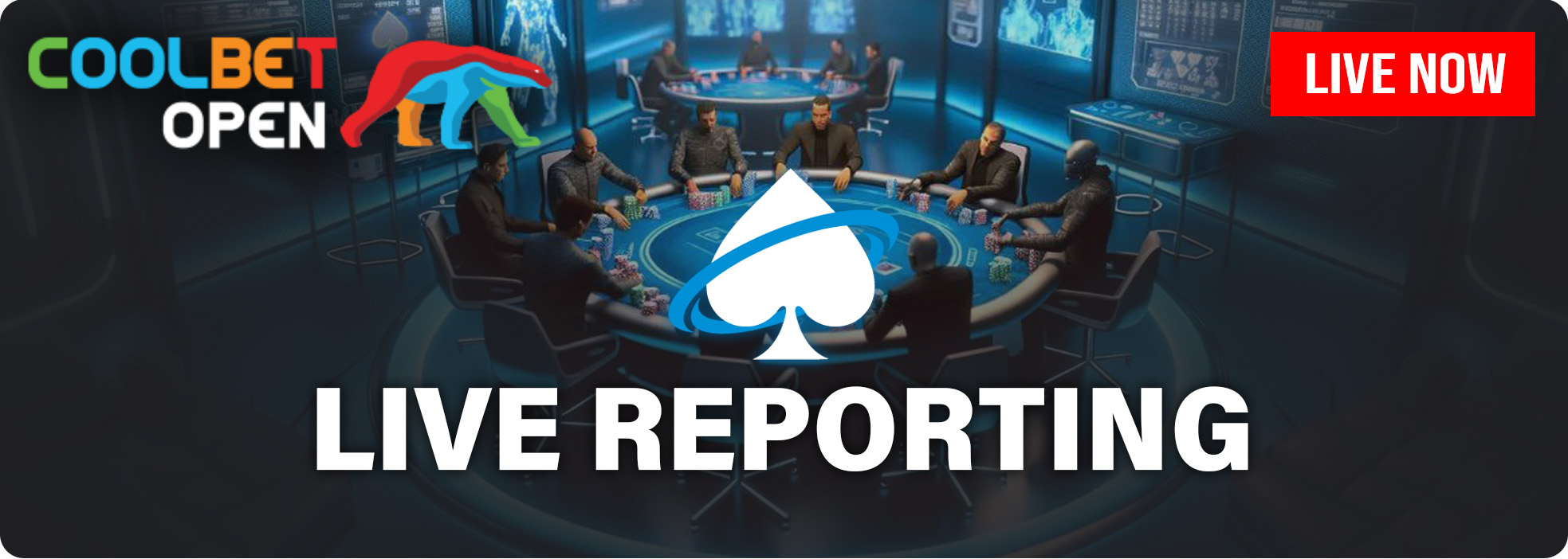 2026 Coolbet Open Live Reporting Banner