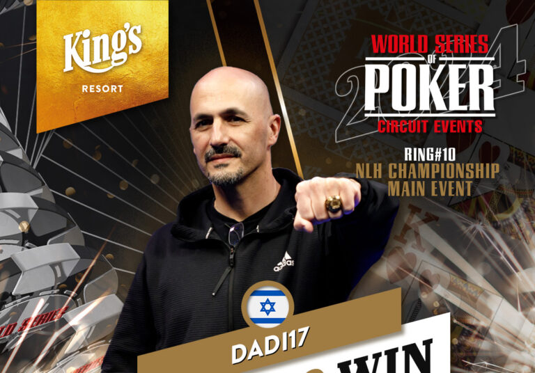 Dadi17 from Israel Triumphs in Record-Breaking WSOP Circuit Main Event at King's Resort
