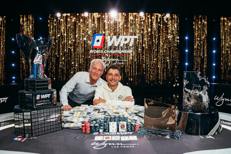 Dan Sepiol Claims the Crown at 2023 WPT World Championship at Wynn Las Vegas