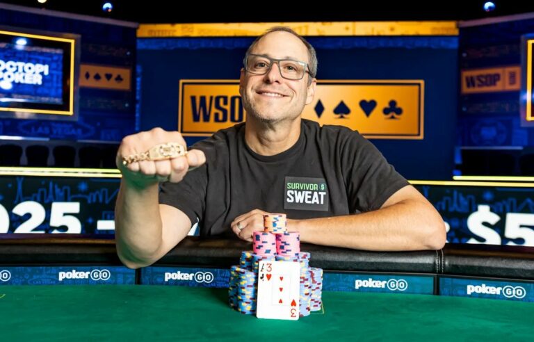 David ODB Baker 2025 WSOP Event #40: $5,000 Seniors High Roller Bracelet Winner
