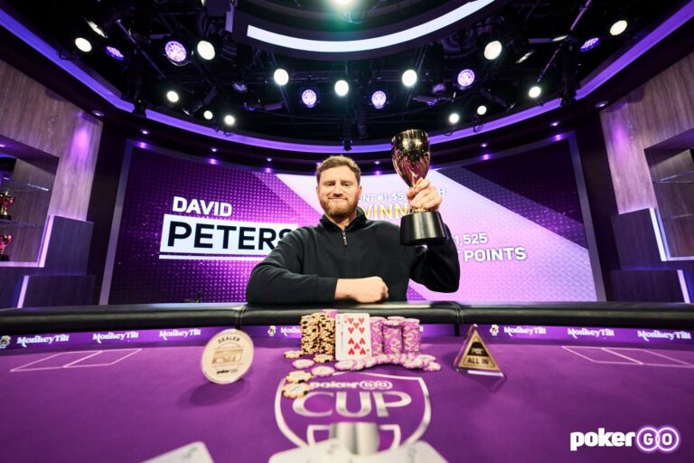David Peters Wins PokerGO Cup Event #1: $5,100 NLHE ($141,525)