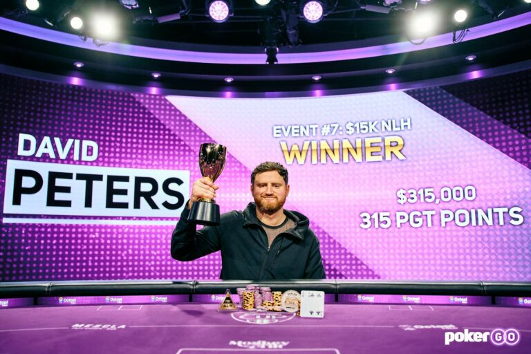 David Peters Wins Second 2024 PokerGO Cup Trophy ($315,000)