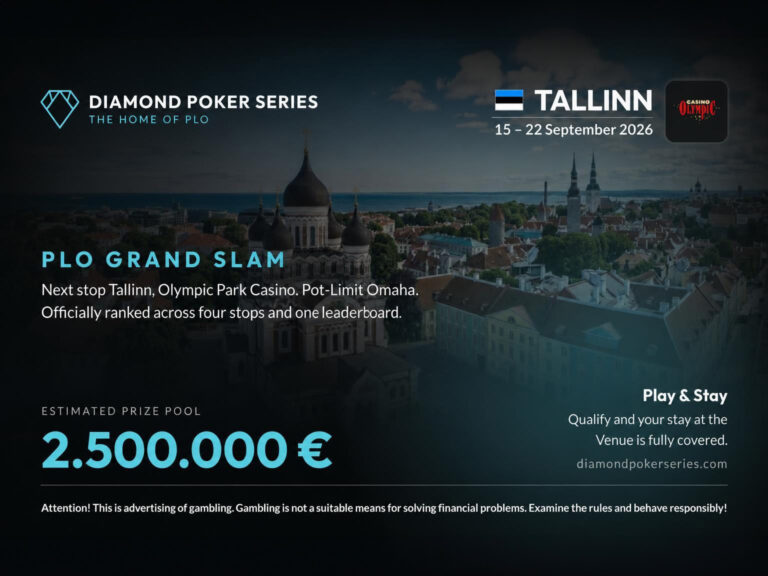 Diamond Poker Series 2026 PLO Grand Slam Tallinn