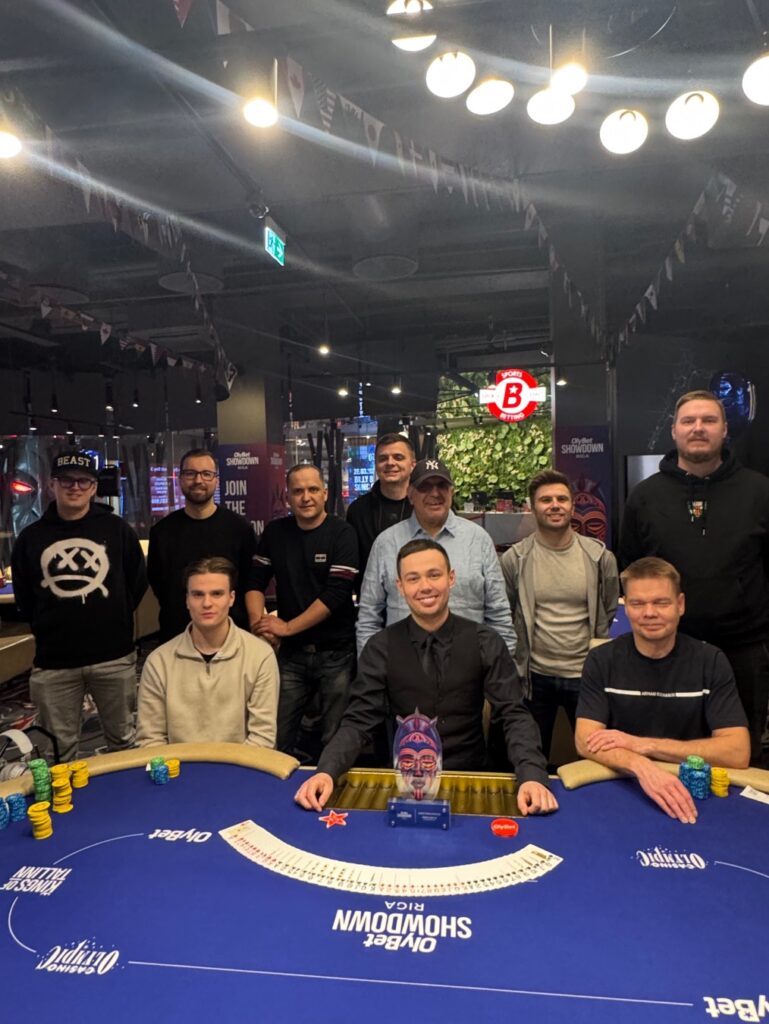 2025 OlyBet Showdown Riga Voodoo Spring Edition Main Event Final Table