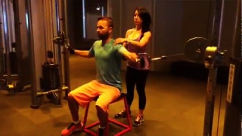 Daniel Negreanu Grinding at the Gym with Tiffany Boydston