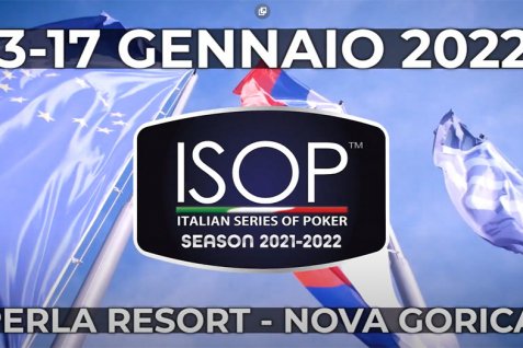 ISOP Stage 2 Returns to Perla Poker Room on Thursday 13 January 2022