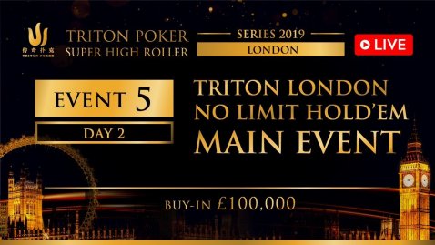 Triton London 2019 - NLH Main Event £100K - Final Day