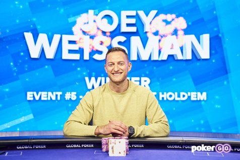 Joey Weissman Wins U.S. Poker Open $10