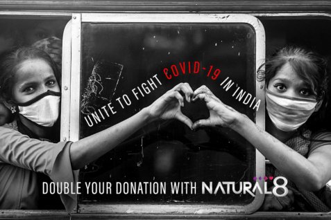 Help Fight Covid-19 in Natural 8's India Campaign