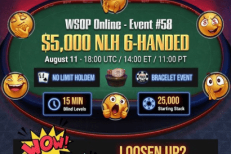 A new day and another WSOP bracelet awarded on the GGNetwork