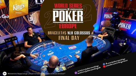 2022 WSOP Europe  Event #5: €550 NLH Colossus Final Day