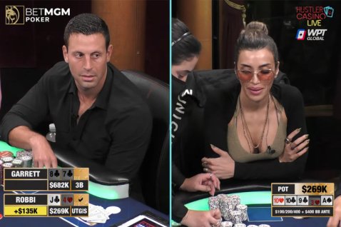 Top Hands of the Week: Has Robbi Cheated Garrett Adelstein at Hustler Casino Live?