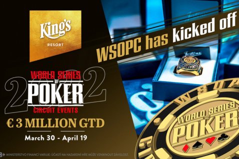 The WSOPC Spring Edition Has Kicked Off in Kings Casino Rozvadov