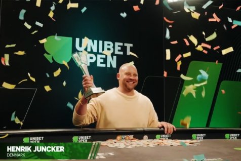 Henrik Juncker Wins 2022 Unibet Open Main Event for €75
