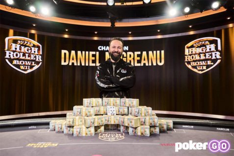 Daniel Negreanu Takes Down Super High Roller Bowl for $3