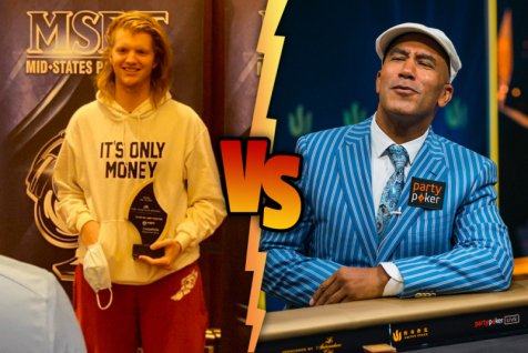 Bill Perkins and Landon Tice Add Extra Side Bet to Their Heads Up Challenge
